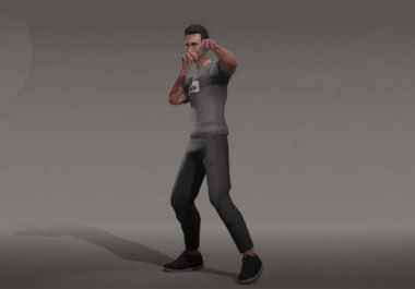 3d Animation exercise Service Gym