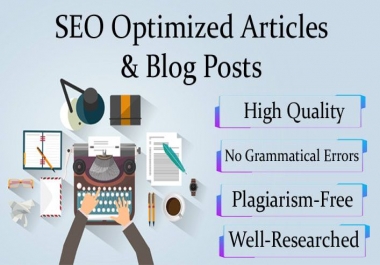 I will do SEO article writing or a blog post writing for you