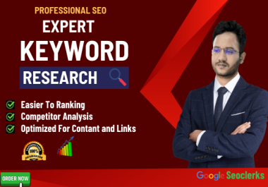 I will Provide Best keyword research for your website
