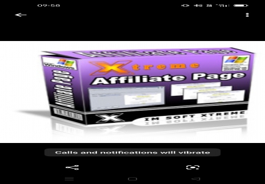 Xtreme affiliate page to meant to create a professional affiliate