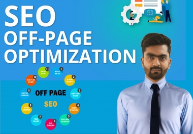 I will be your off page SEO expert for google top ranking