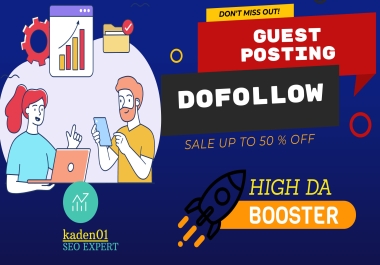 I will do seo dofollow 10 guest posts high authority real websites