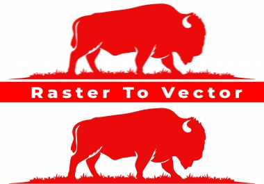 Raster to Vector Within 10 hrs