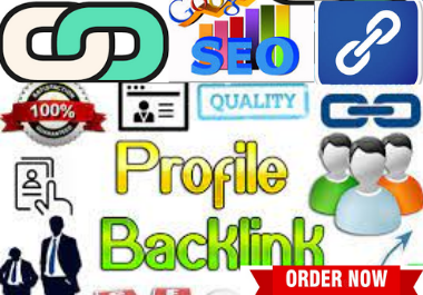 Build 30 high DA Profile Backlinks Manually for grow your Business