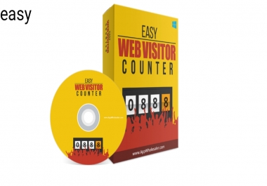 Easy web visitor and counter software