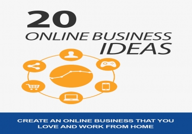 Online business idea for social marketing