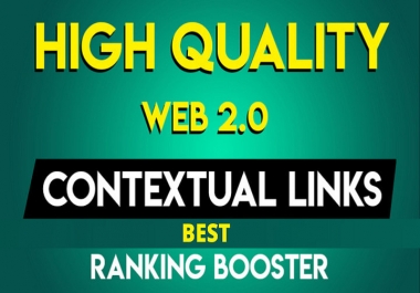 Produce 100 high quality contextual backlinks SEO link building