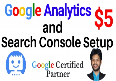 I will Setup Google Analytics & Google Search Console for your website