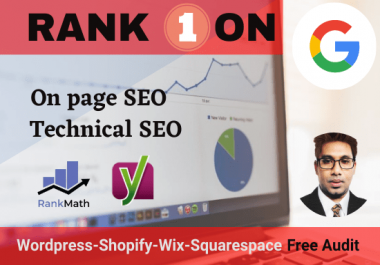 I will do professional Onpage SEO & technical optimization with keyword research for website ranking