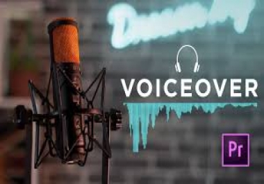 I will create and deliver exceptional voiceover recordings