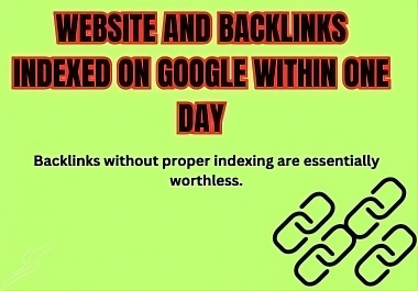 150 website links or backlinks index in google just