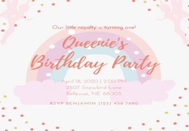 Customized greeting cards and invitations for any occasion.