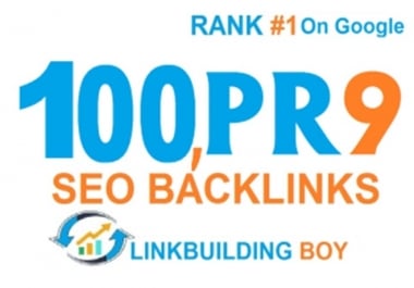 I will Create High DA 50-100 PR Backlinks