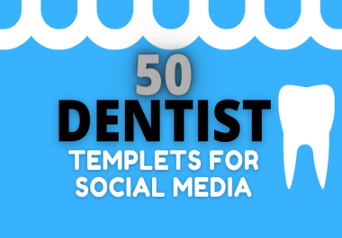 Dentist templates for social media