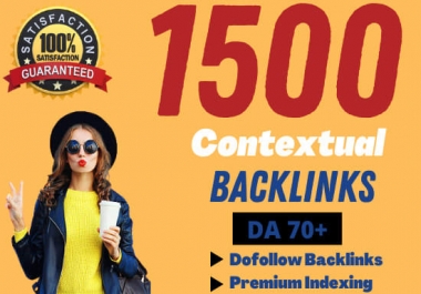 I will build high quality contextual dofollow white hat seo backlinks authority linkbuilding