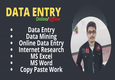 Do 1 Hour Fastest Data Entry With 100 Accuracy
