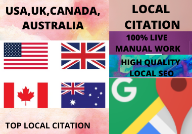 I will do 35 best Local citation SEO and Business listing