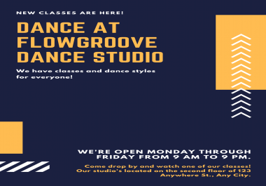 Work your brand with custom flyers