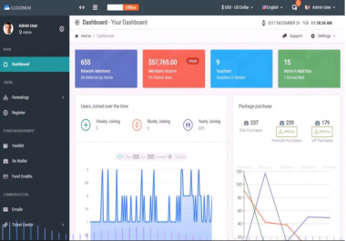 I will be your software developer,  mlm software,  fintech software,  desktop app,  web app