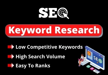I will do SEO keyword research and competitor analysis that actually ranks