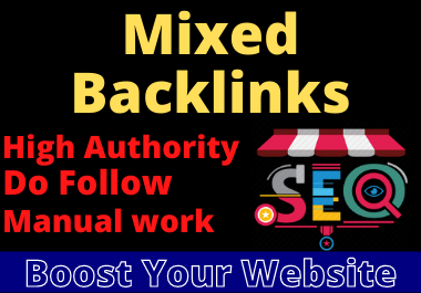 I will create 100 mixed dofollow backlinks manual low spam score high da website.