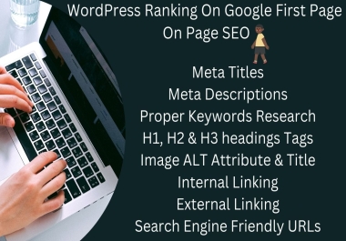 Boost Your WordPress Ranking On Google First Page - On Page SEO