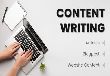 I will write content for your blog or article