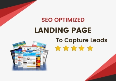 High-Converting Landing Page Or Squeeze Page Design