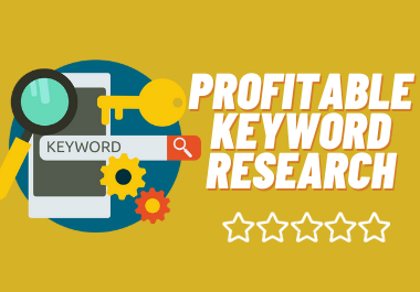 i will do effective profitable keyword research for your business