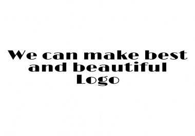 We create great and beautiful logo in short time