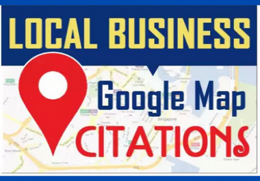 I will do local listings with 50 google map citations