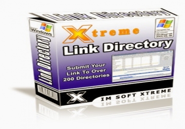 Xtreme Link Directory submit link. To over 200 directories IM SOFT EXTEME LINK DIRECTORY