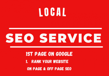 I will do local SEO optimization to bust your website and google Maps