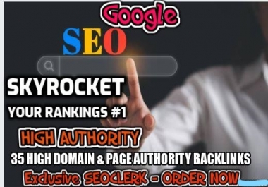 I will physically make 35 High Domain Authority And Page Authority BACKLINKS web 2.0 pro-files.