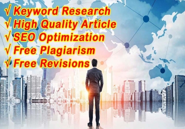 I Will Write High Quality SEO Articles and Web Content