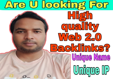 I will build 150 web 2.0 blog backlinks