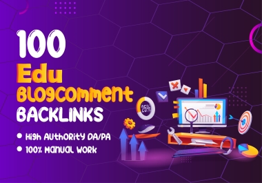 100 edu and gov backlinks on high quality sites to your website