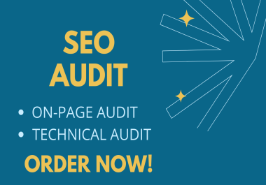 I will do a professional website SEO audit