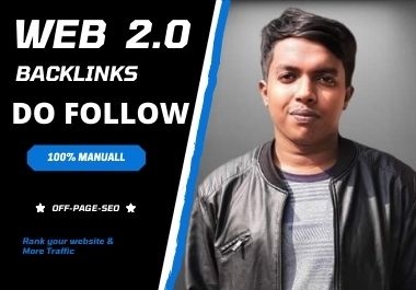 I will create 100 best authority web 2.0 backlinks for your website