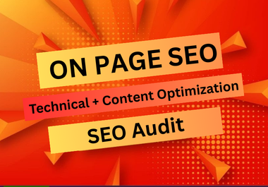 I Will Do Complete On Page SEO Service for WordPress and Shopify