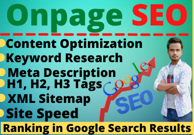 I will do website onpage SEO service of wordpress yoast.