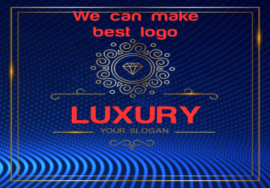We create luxury world class logo design in short time
