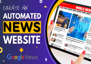 Automated News Website or Autoblog for passive income