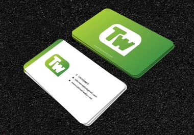 I will create simple,  clean and minimal business card design