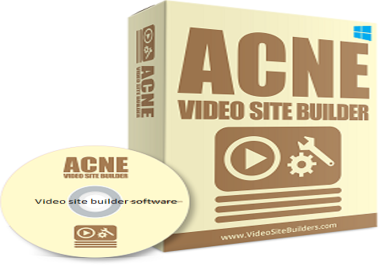ACNE video site builder to create video sites