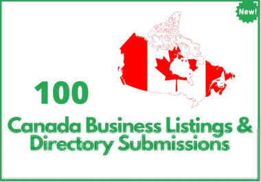 I will do 100 Canada business directory listing Canadian local citation