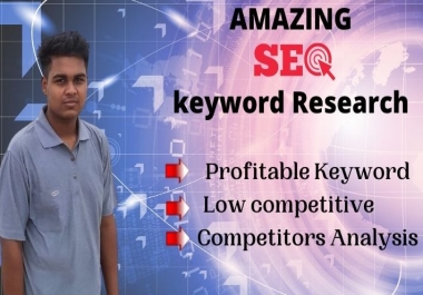 SEO friendly Keyword Research & Competitor Analysis