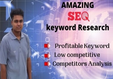 SEO friendly Keyword Research & Competitor Analysis