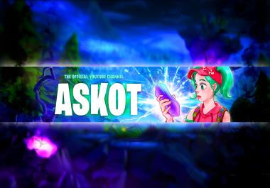 I will do amazing youtube banner designs