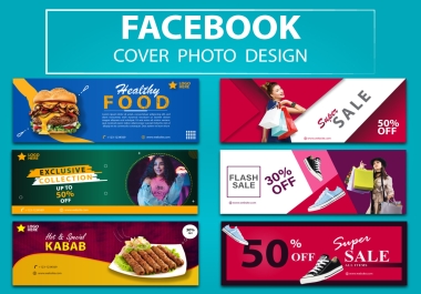 I will design creative Facebook cover design